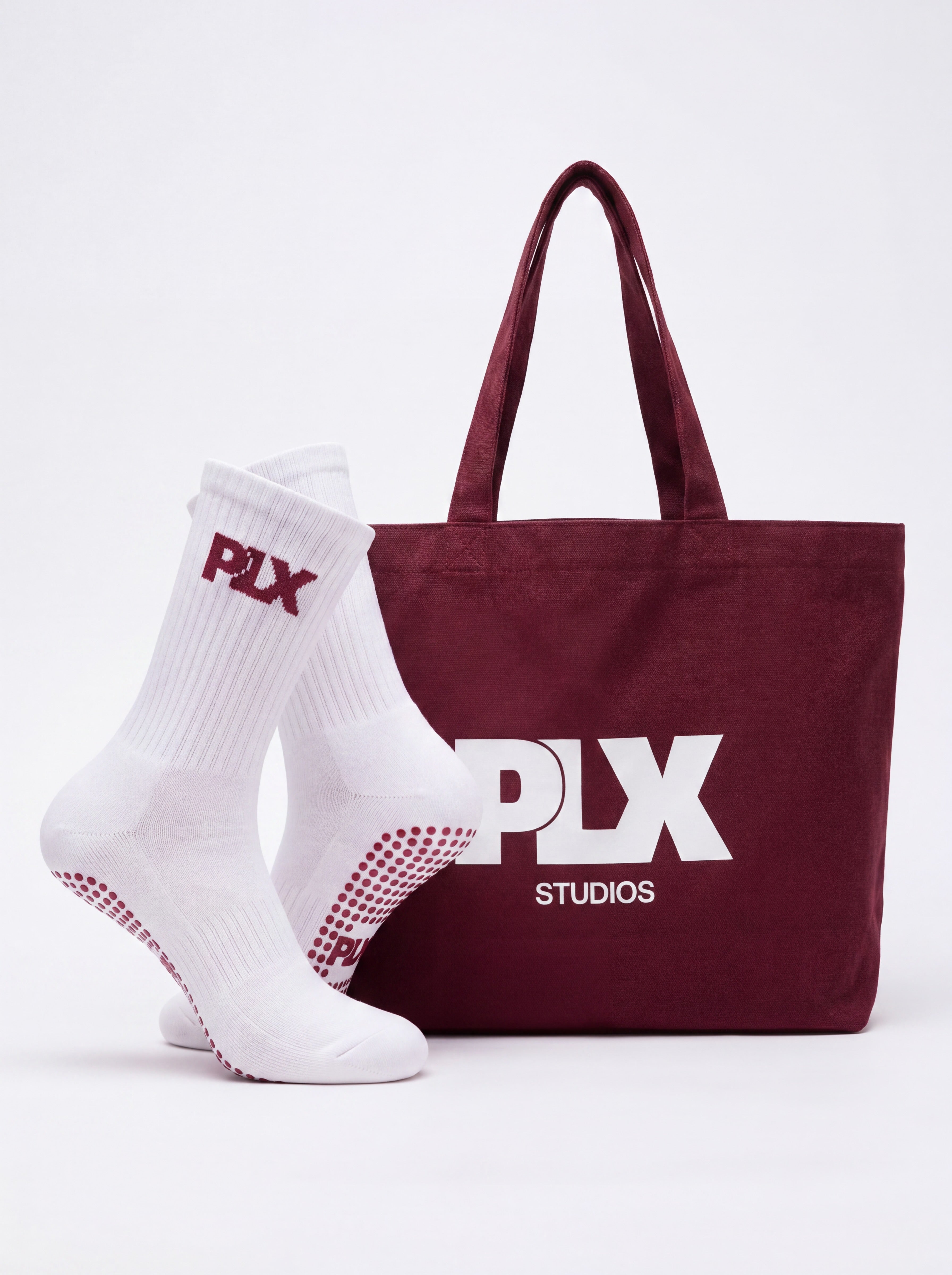 PLX Bundle - Tote Bag & Grip Socks